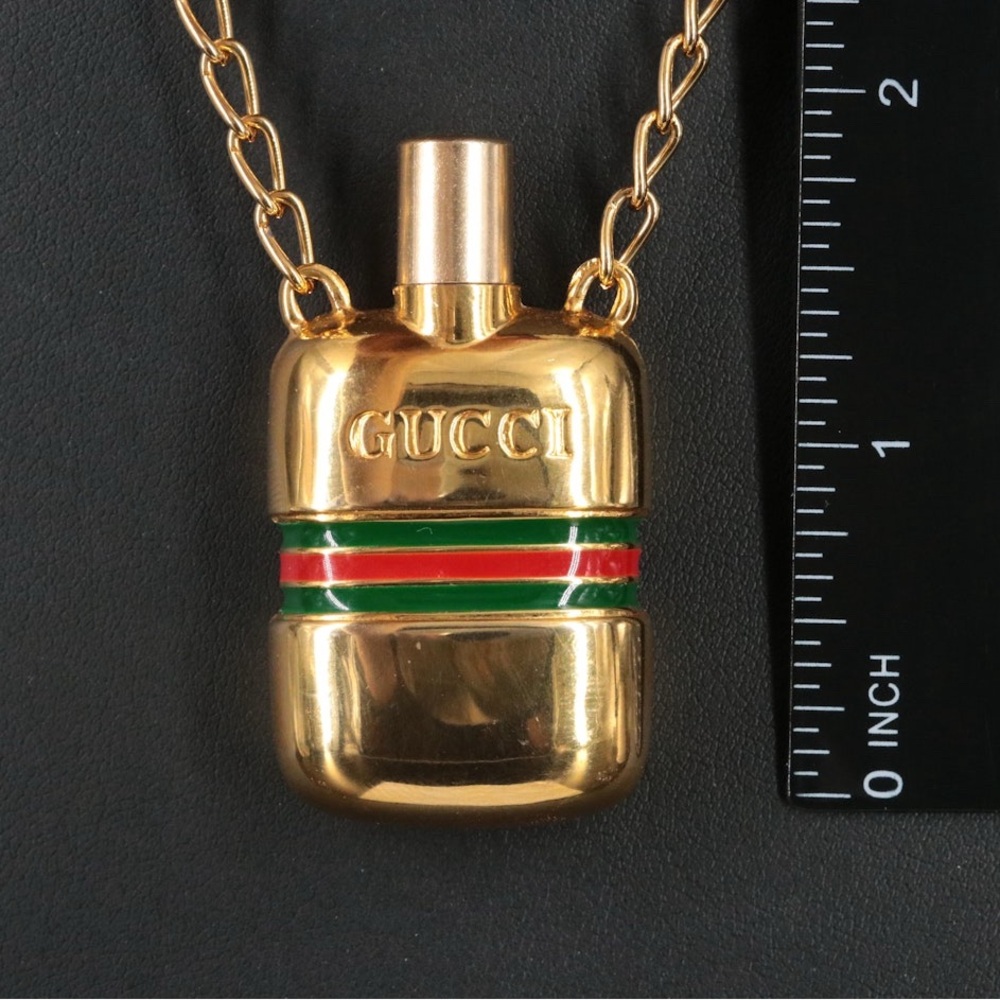Gucci Bottle Charm on a Chain Necklace - Picture 2 of 5